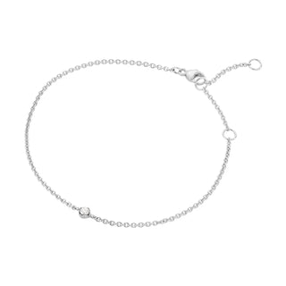 Georg Jensen Signature Diamonds 0.05 ct Armband Vitguld